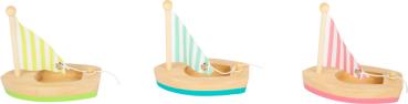 Wasserspielzeug Seegelboote